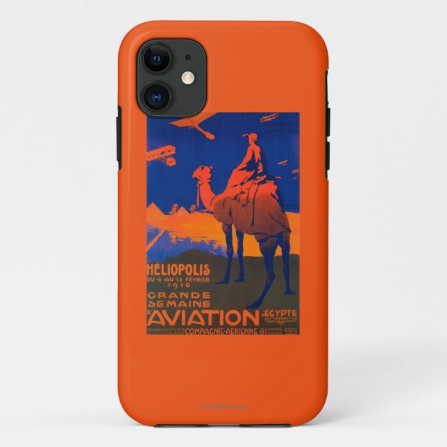 Coques Case-Mate iPhone Affiche promotionnelle de ligne aérienne française (Dos)