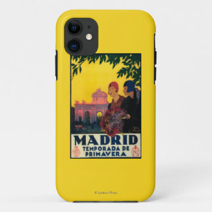 Coque Case-Mate iPhone Affiche promotionnelle de Madrid au printemps