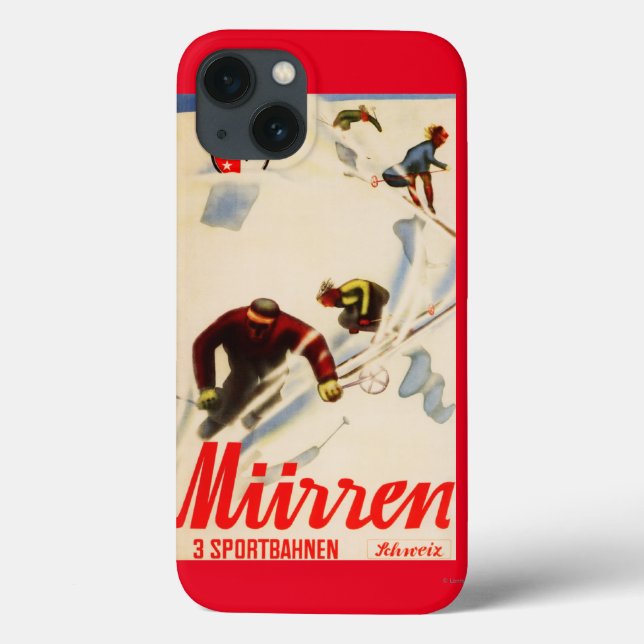 Coques Case-Mate iPhone Affiche promotionnelle des courses d'enfer (Verso)