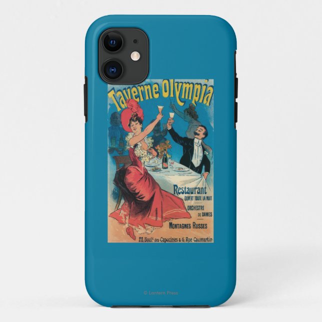 Coques Case-Mate iPhone Affiche promotionnelle d'Olympia de Taverne (Dos)