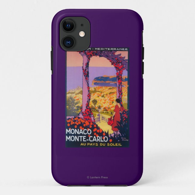 Coques Case-Mate iPhone Affiche promotionnelle pour les voyages (Dos)