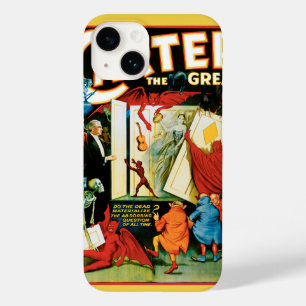 Coque Case-Mate iPhone Affiche vintage de magie, Magicien Carter le Grand