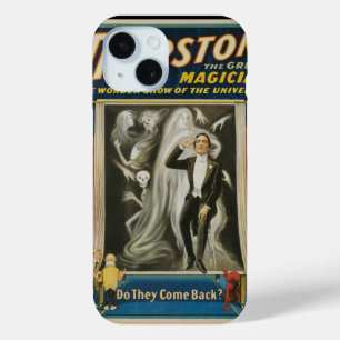 Coque Case-Mate iPhone Affiche vintage de magie, Thurston, le grand magic