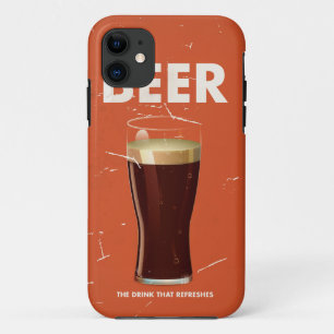 Case-Mate iPhone Case Affiche vintage du commerce de la bière.