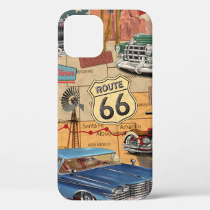 Case-Mate iPhone Case Affiche vintage Route 66.
