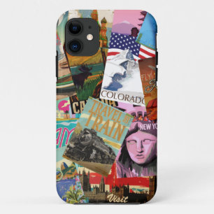 Coques Pour iPhone Affiches de voyage vintage