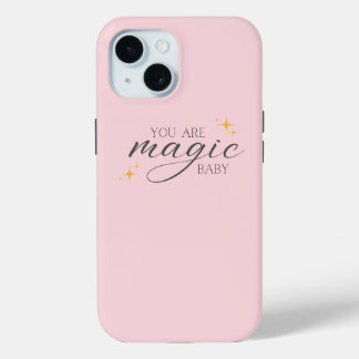 Coque Case-Mate iPhone Affirmation magique rose mignon