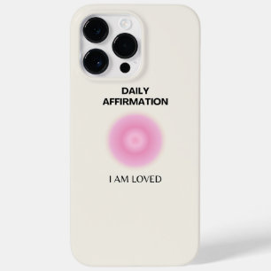 Coque Case-Mate iPhone Affirmation quotidienne, Affirmation positive, Spi