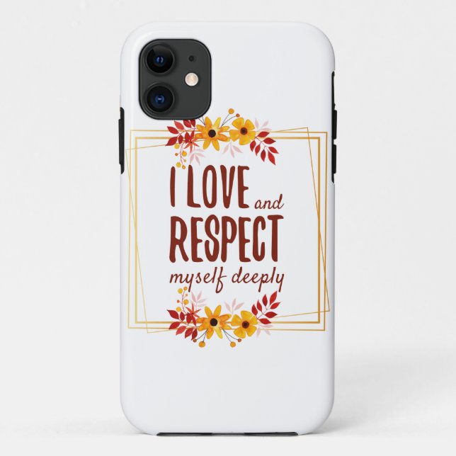 Coques Case-Mate iPhone affirmations positives d'amour et d'acceptation de (Dos)