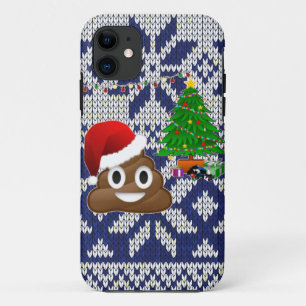 Coque Case-Mate iPhone affreux pull-over de Noël émoji