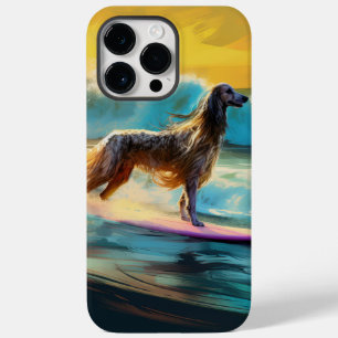 Coque Case-Mate iPhone Afghan Hound Beach Surf Peinture