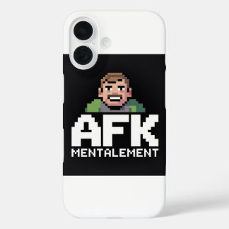 Coque Pour iPhone 16 AFK Mentalement Chibi Gamer Pixel Art
