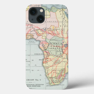 ETUI iPhone 13 AFRICA MAP, 1894
