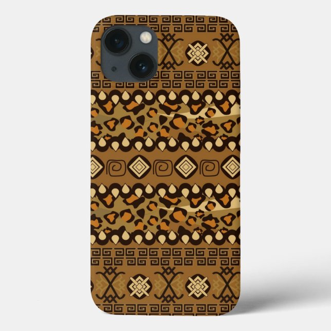 Coques Case-Mate iPhone African cheetah skin pattern (Verso)
