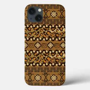 Etui iPhone 13 African cheetah skin pattern 2