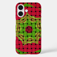 African Lovely Design rouge tissé