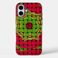 African Lovely Design rouge tissé