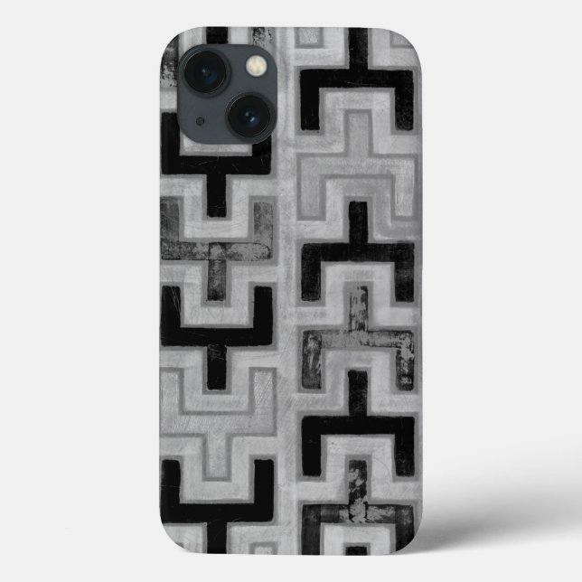 Coques Case-Mate iPhone African Mudcloth Textile with Geometric Patterns (Verso)