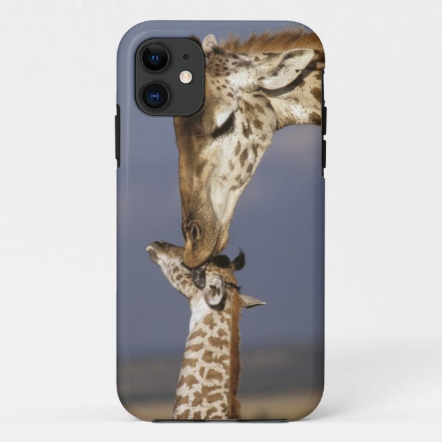 Coques Case-Mate iPhone Afrique, Kenya, Masai Mara. Girafes (Giraffa (Dos)