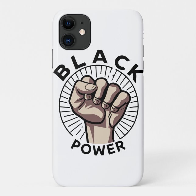 Coques Case-Mate iPhone Afrocentrique Black Power (Dos)