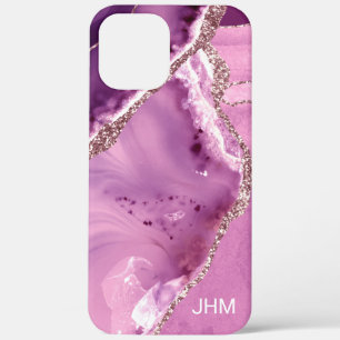 Case-Mate iPhone Case Agate Violette Élégante
