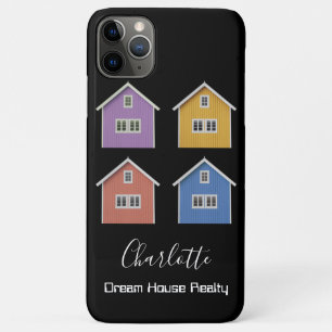 Case-Mate iPhone Case Agent immobilier noir moderne