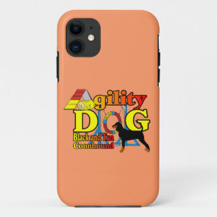 Coque iPhone 11 Agilité du revêtement noir et bronzé
