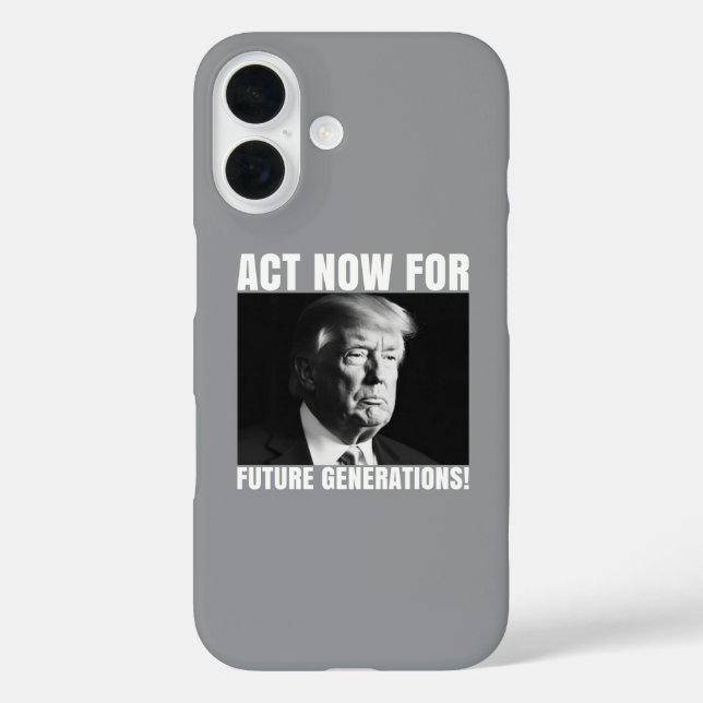 Coques Case-Mate iPhone Agissez maintenant pour les générations futures -  (Verso)