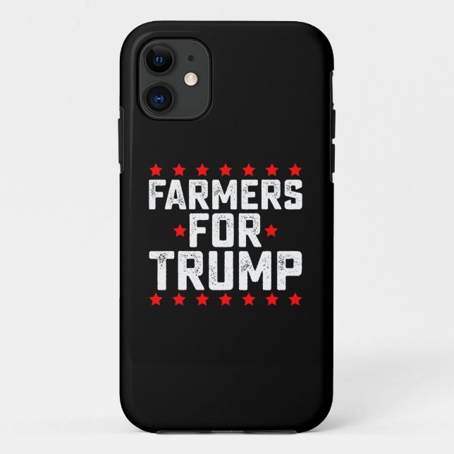 Coques Case-Mate iPhone Agriculteurs pour l'élection présidentielle Trump  (Dos)