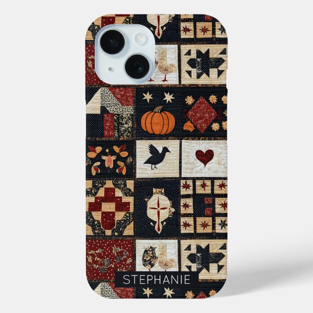 Coques Case-Mate iPhone Agritourisme primitif Appliqué et géométrique (Verso)