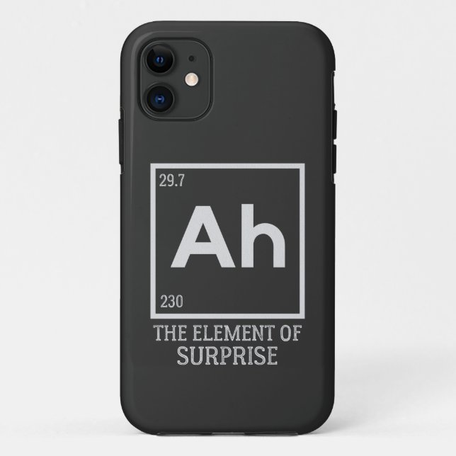 Coques Case-Mate iPhone Ah the element of surprises (Dos)