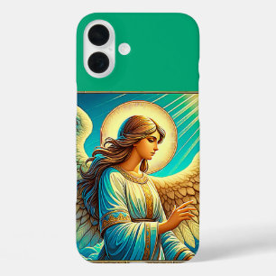 Coque Pour iPhone 16 Plus AI bel effet expressionniste Angel