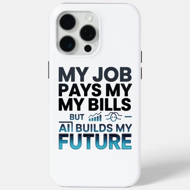 Coques Case-Mate iPhone AI construit mon futur devis technologique de moti (Verso)