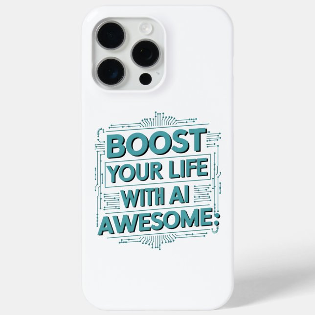 Coques Case-Mate iPhone AI Life Boost Case – Daily Awesome Enhancer (Verso)
