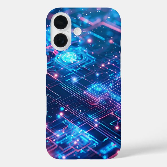 Coques Case-Mate iPhone AI Neon Grid (Verso)