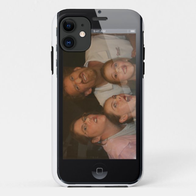 Coques Case-Mate iPhone Aide - Nous sommes coincés dans le téléphone ! (Dos)