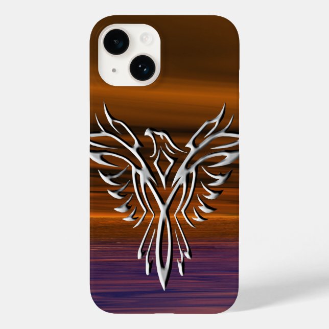 Coques Case-Mate iPhone Aigle argenté (Verso)