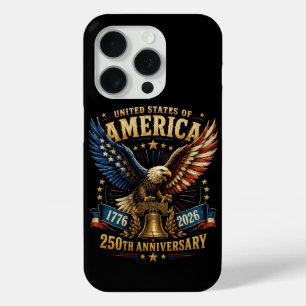 Coque Case-Mate iPhone Aigle du 250e anniversaire des États-Unis d'Amériq