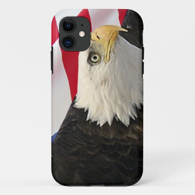 Coques Case-Mate iPhone Aigle et drapeau (Dos)