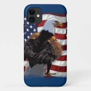Etui iPhone Case-Mate Aigle et drapeau américain pour le patriote
