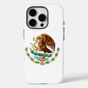 Coque iPhone 16 Pro Aigle mexicain moderne