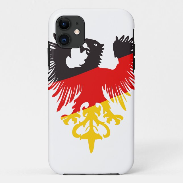 Coques Case-Mate iPhone Aigle noir allemand (Dos)
