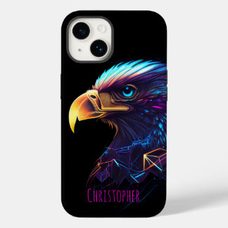 Coque Case-Mate iPhone Aigle noir futuriste