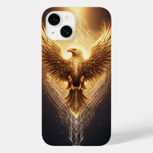 Coque Case-Mate iPhone Aigle Ornemental Doré