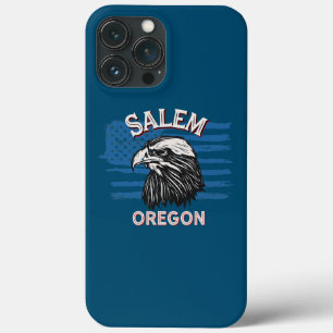 Case-Mate iPhone Case Aigle Rétro Drapeau USA Oregon Vintage Salem