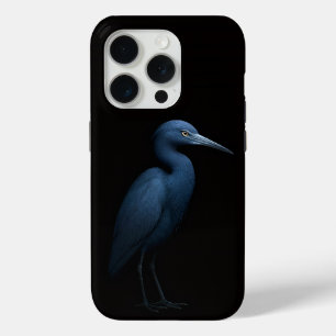 Coque Case-Mate iPhone Aigrette bleue Black 4 Luxe iPhone 15 Pro Mate