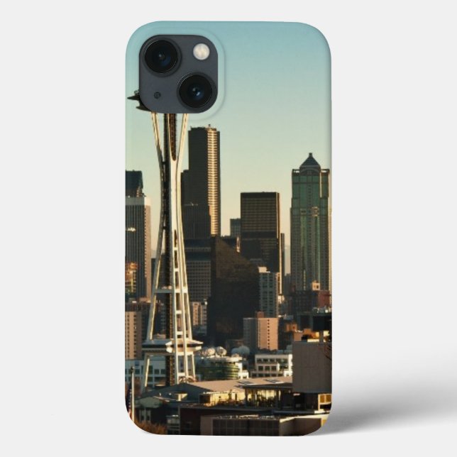 Coques Case-Mate iPhone Aiguille du centre d'horizon et d'espace de (Verso)