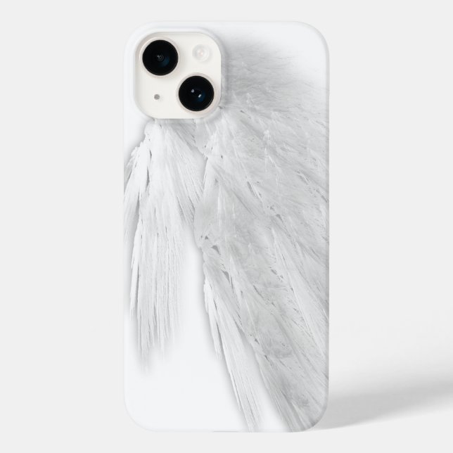 Coques Case-Mate iPhone AILES D'ANGE Blanc Droite Personnalisable (Verso)
