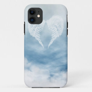 Case-Mate iPhone Case Ailes d'ange en ciel bleu nuageux