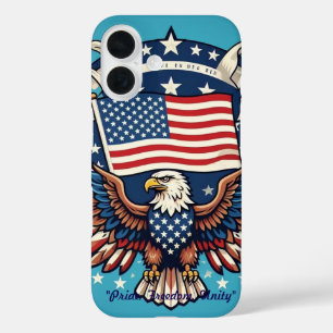 Coque Pour iPhone 16 "Ailes de la liberté"